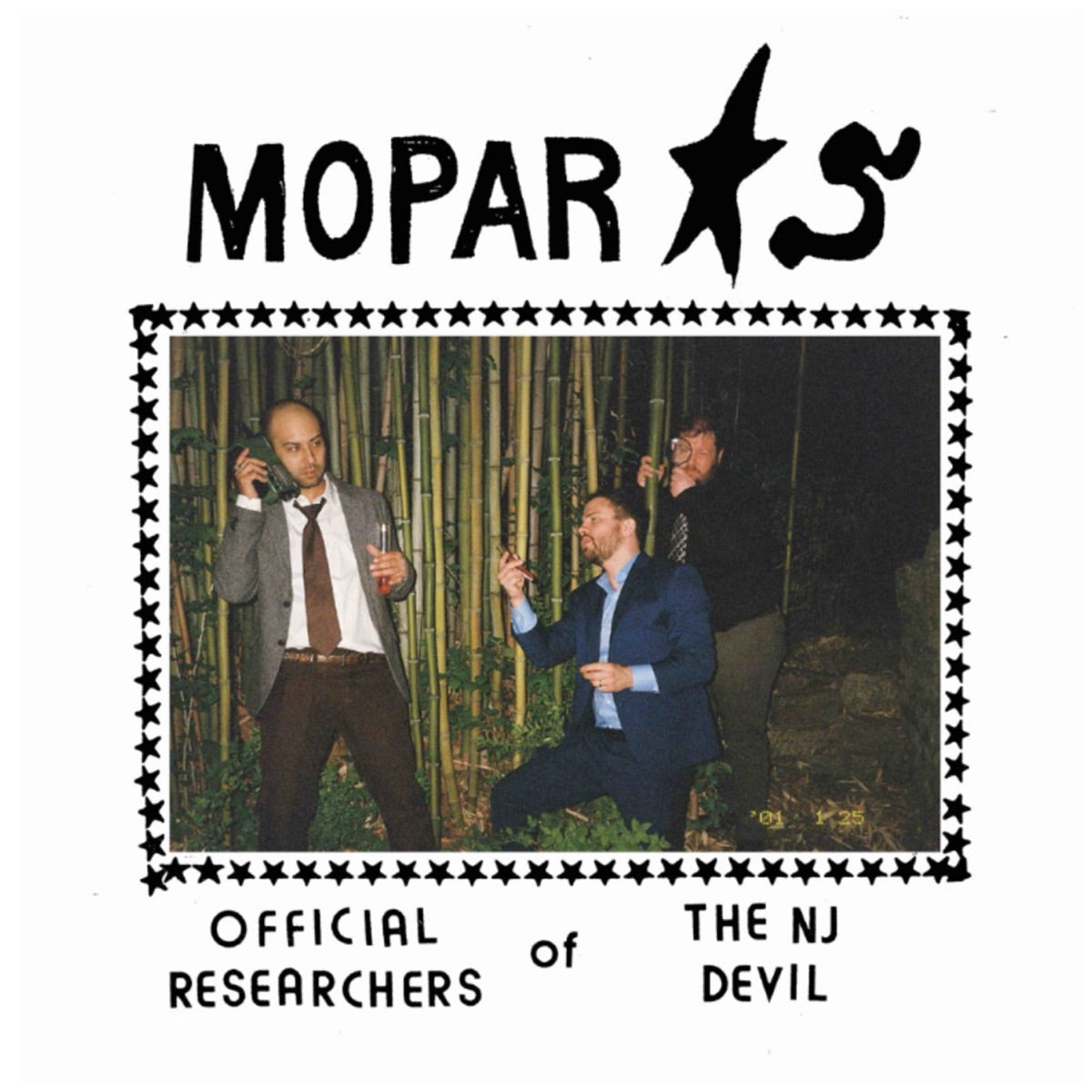Mopar Stars — Official Researchers Of The NJ Devil, vinyl LP album cover