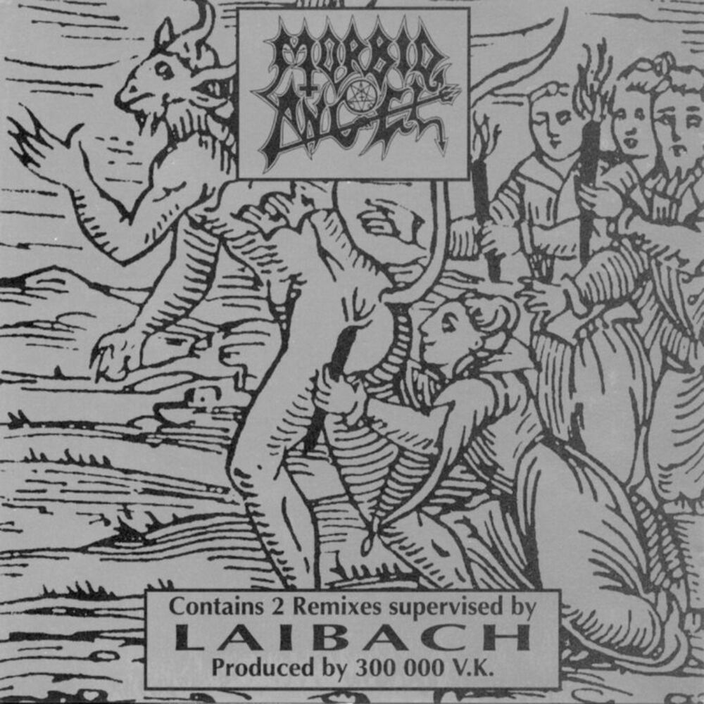 Morbid Angel — Laibach Remixes, vinyl LP album cover