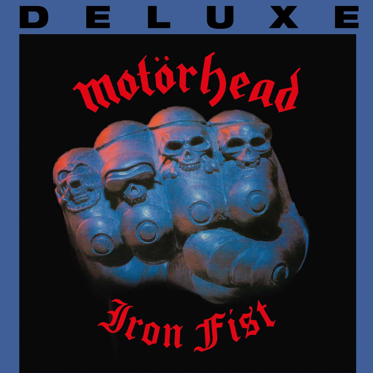 Motörhead — Iron Fist (Deluxe 40th Anniversary Edition), vinyl LP album cover