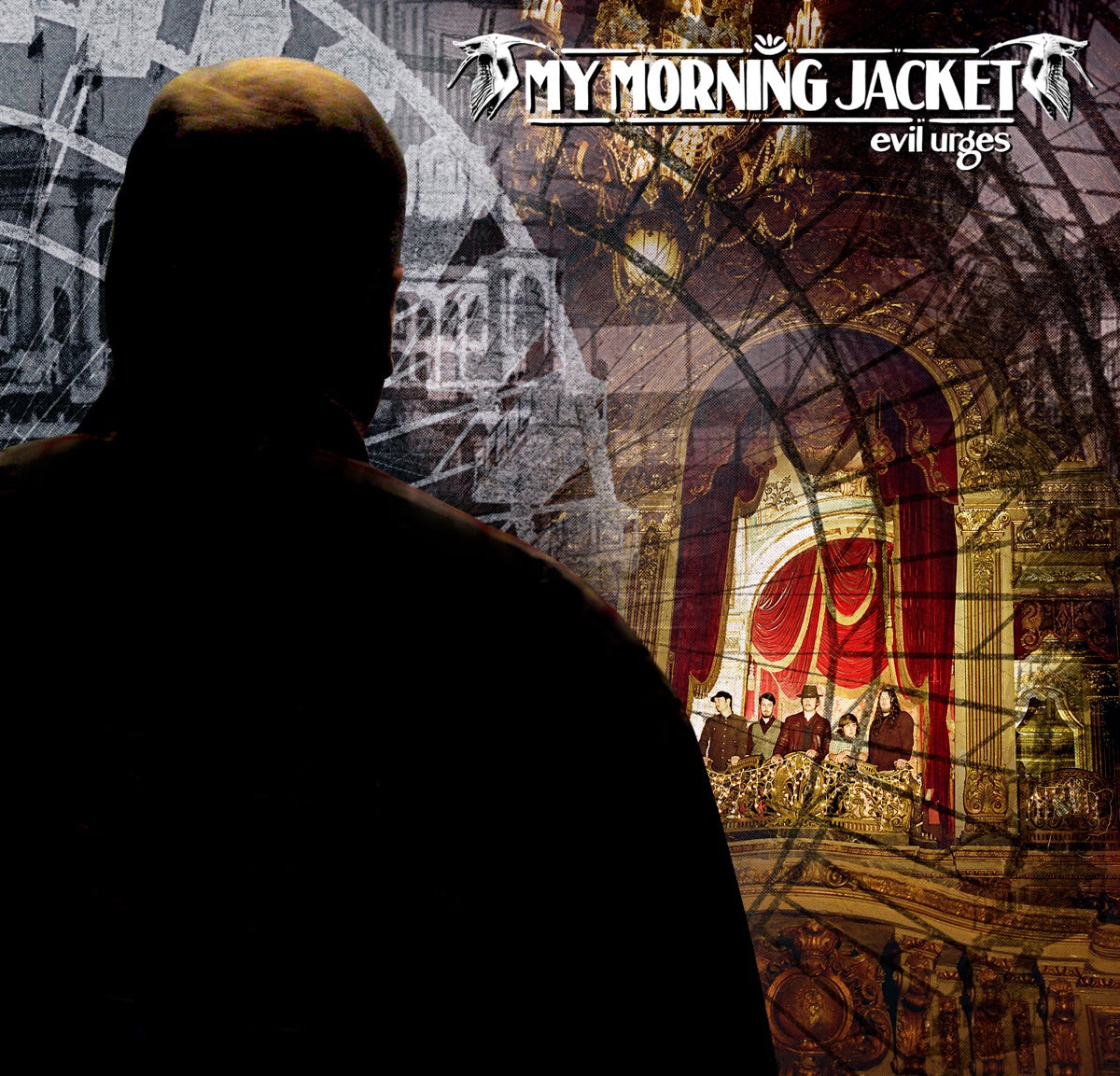 My Morning Jacket — Evil Urges, vinyl LP album cover
