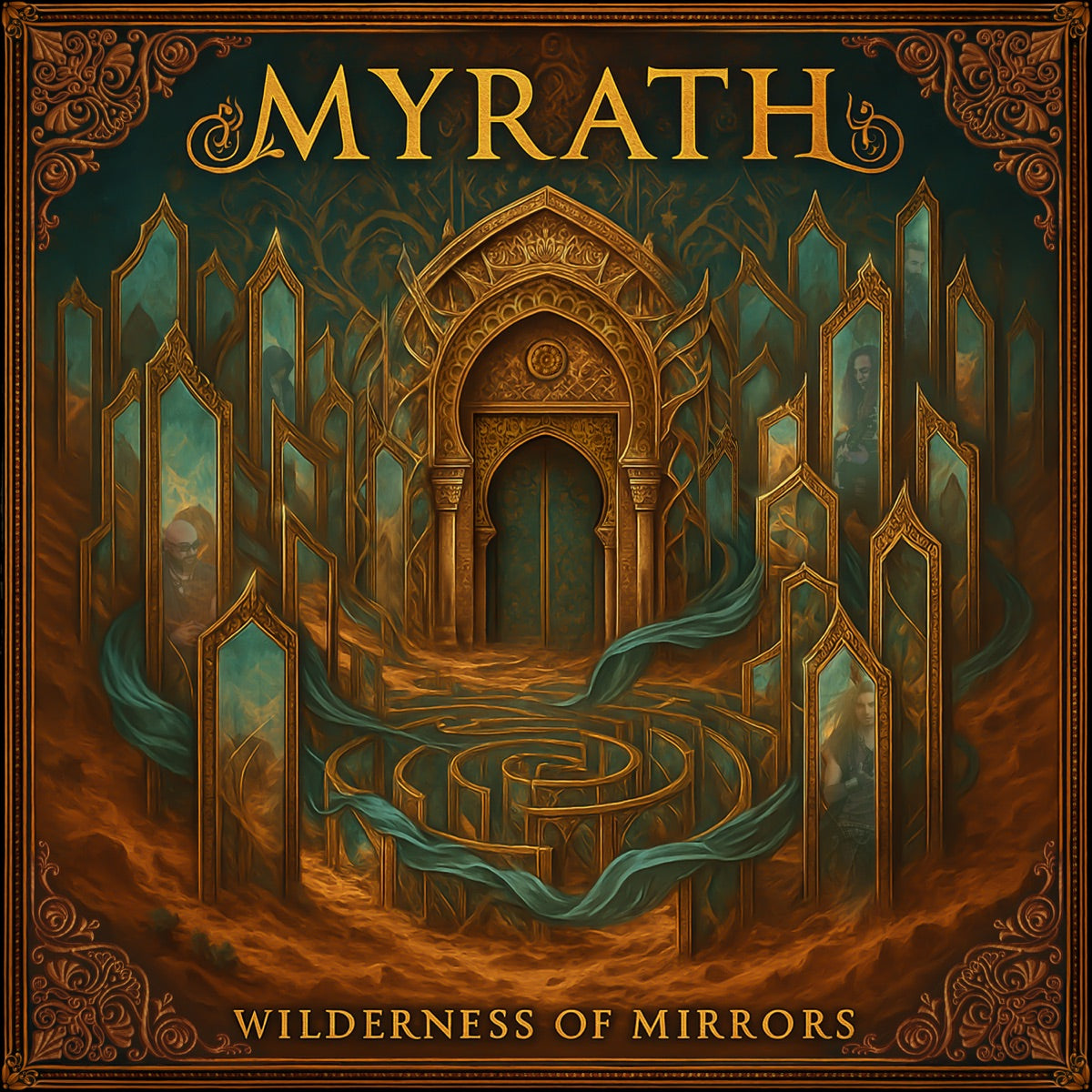 Myrath — Wilderness of Mirrors, vinyl LP album cover