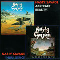 Nasty Savage — Indulgence / Abstract Reality, vinyl LP album cover