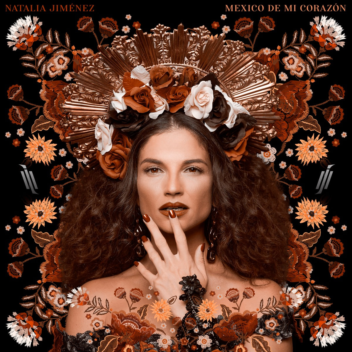 Natalia Jiménez — México de Mi Corazón, vinyl LP album cover