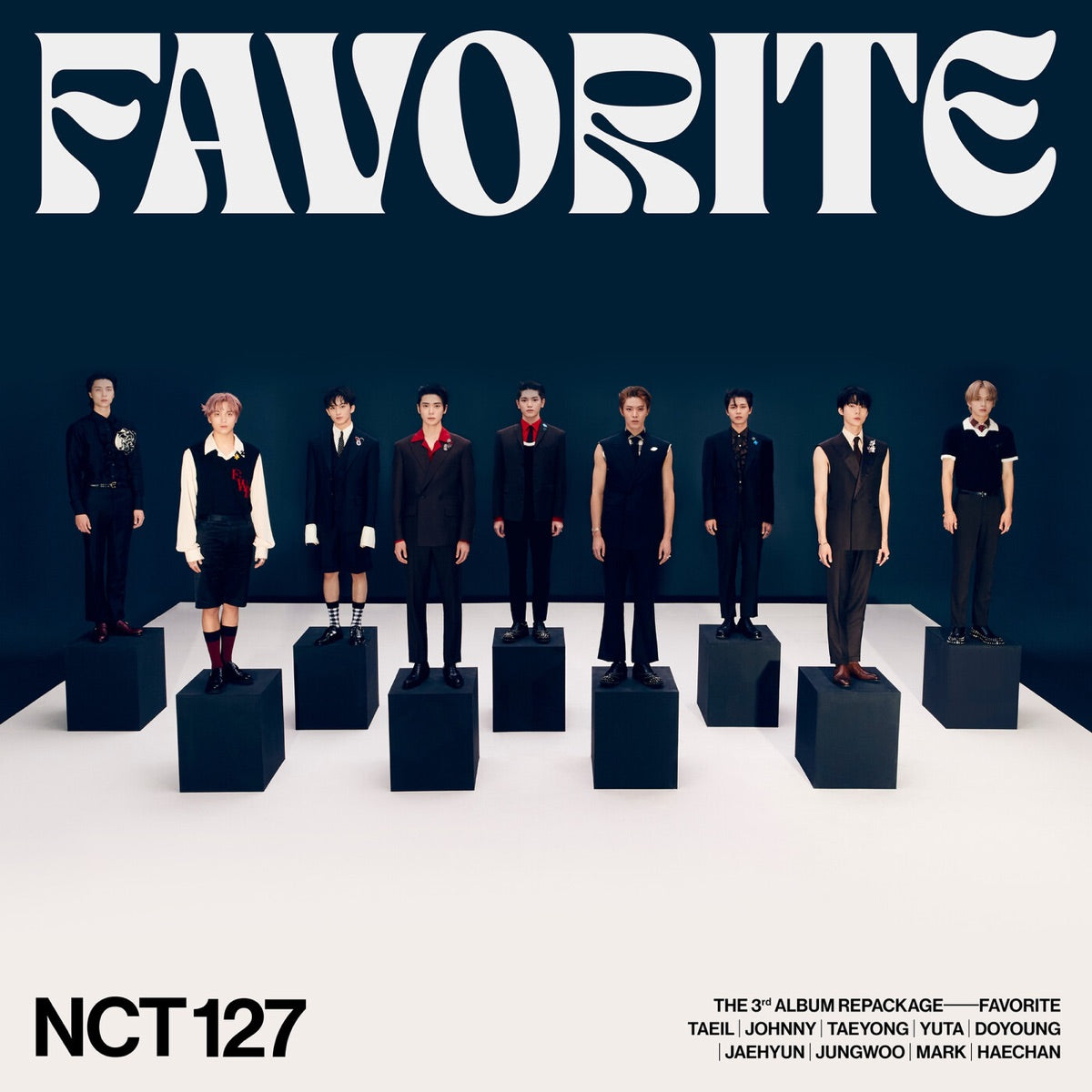 NCT 127 — Favorite - The 3rd Album Repackage, CD album cover
