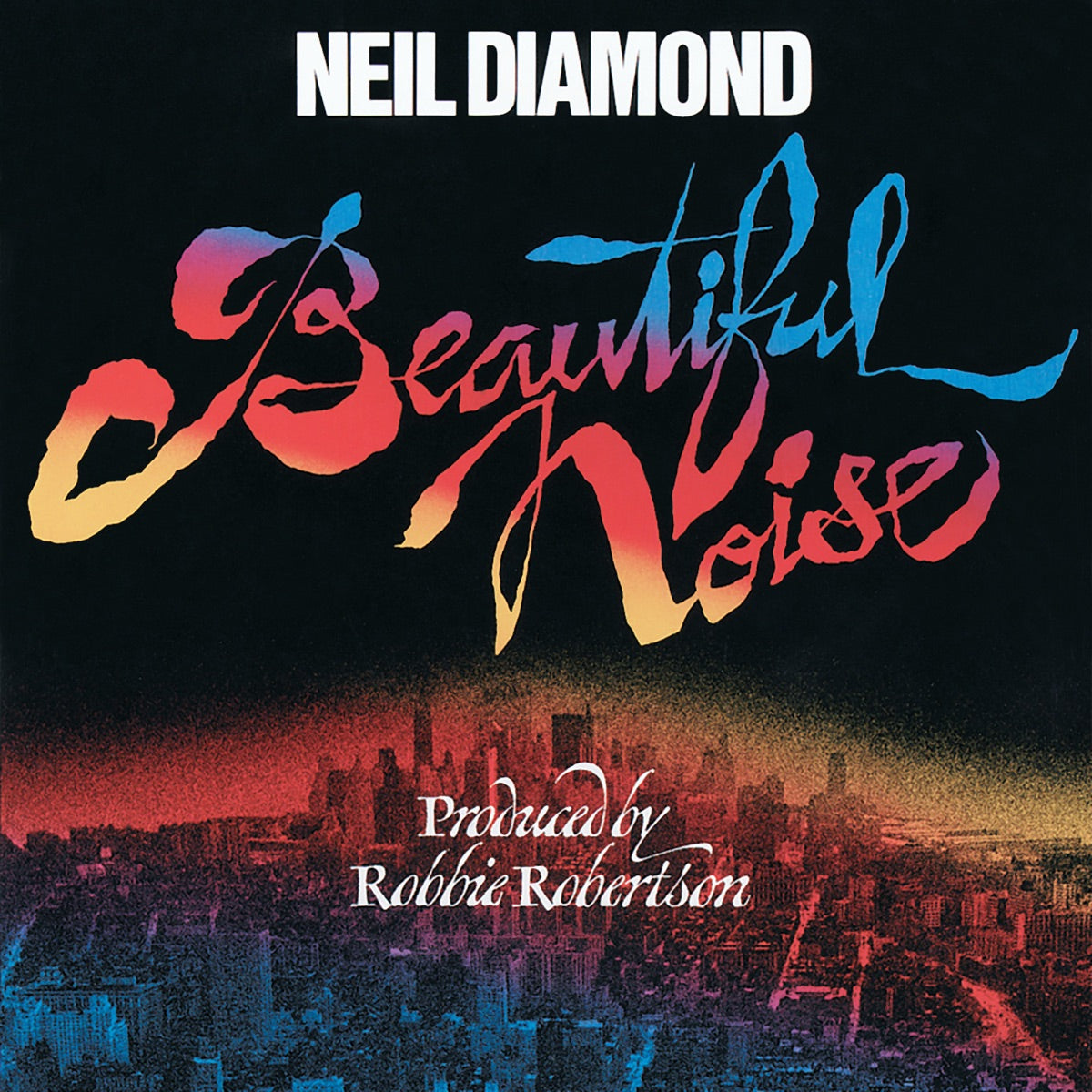 Neil Diamond — Beautiful Noise, vinyl LP album cover