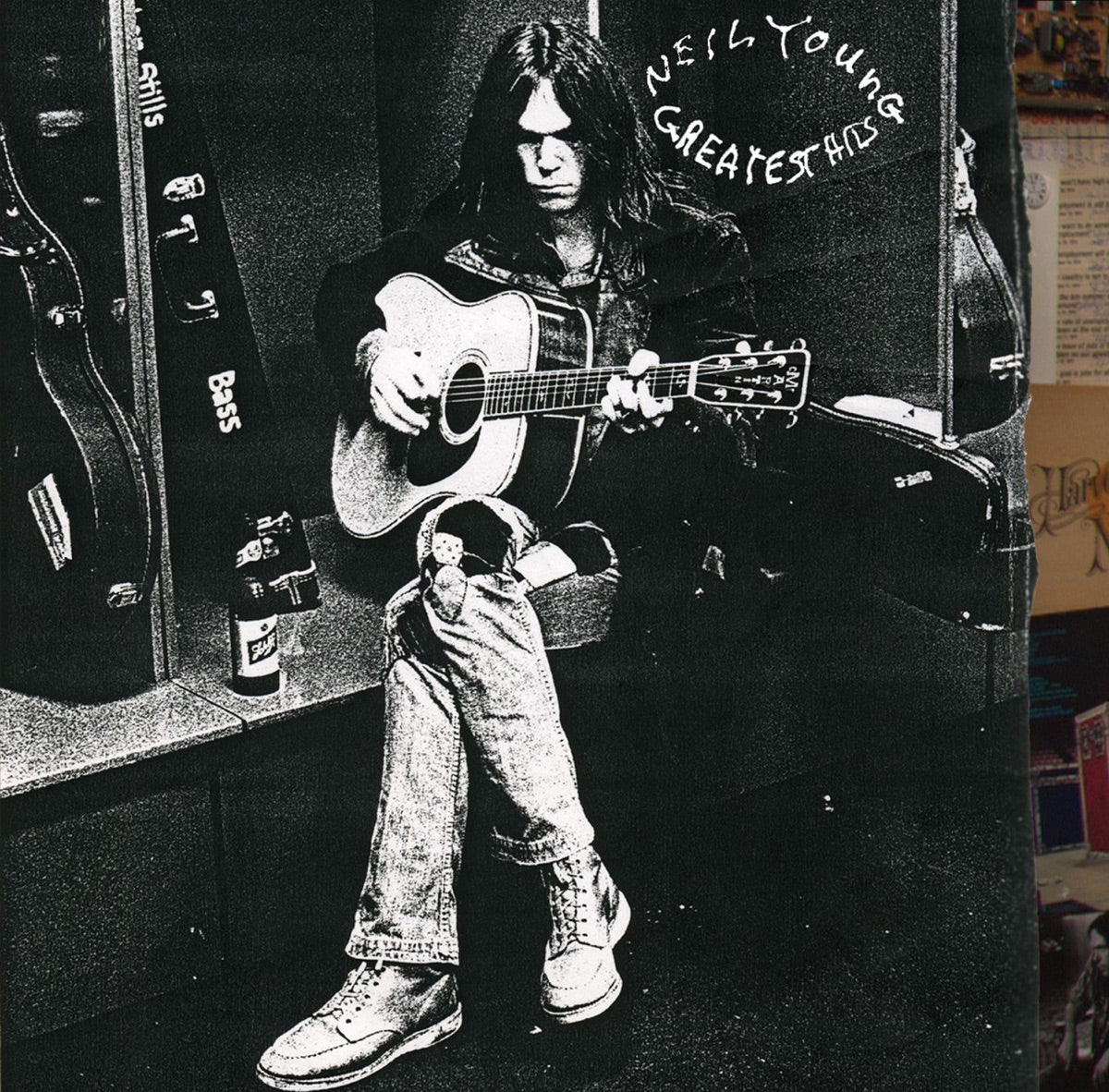 Neil Young — Greatest Hits, vinyl LP album cover
