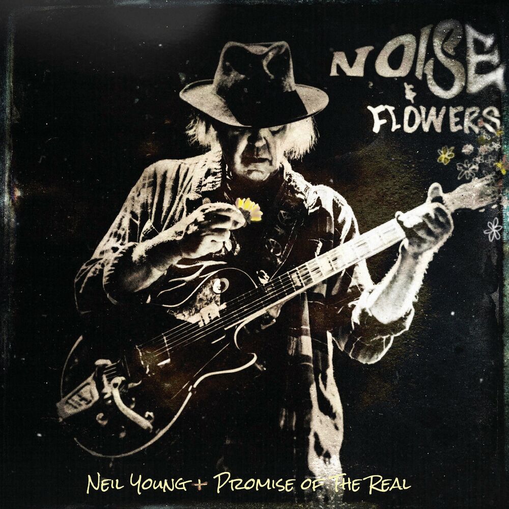 Neil Young — Noise and Flowers (Live), vinyl LP album cover