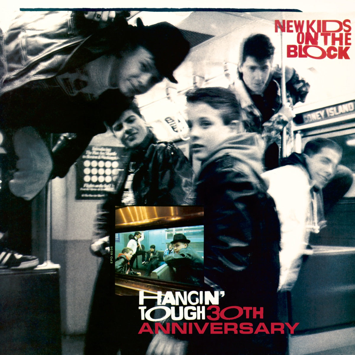 New Kids On the Block — Hangin' Tough (30th Anniversary Edition), vinyl LP album cover