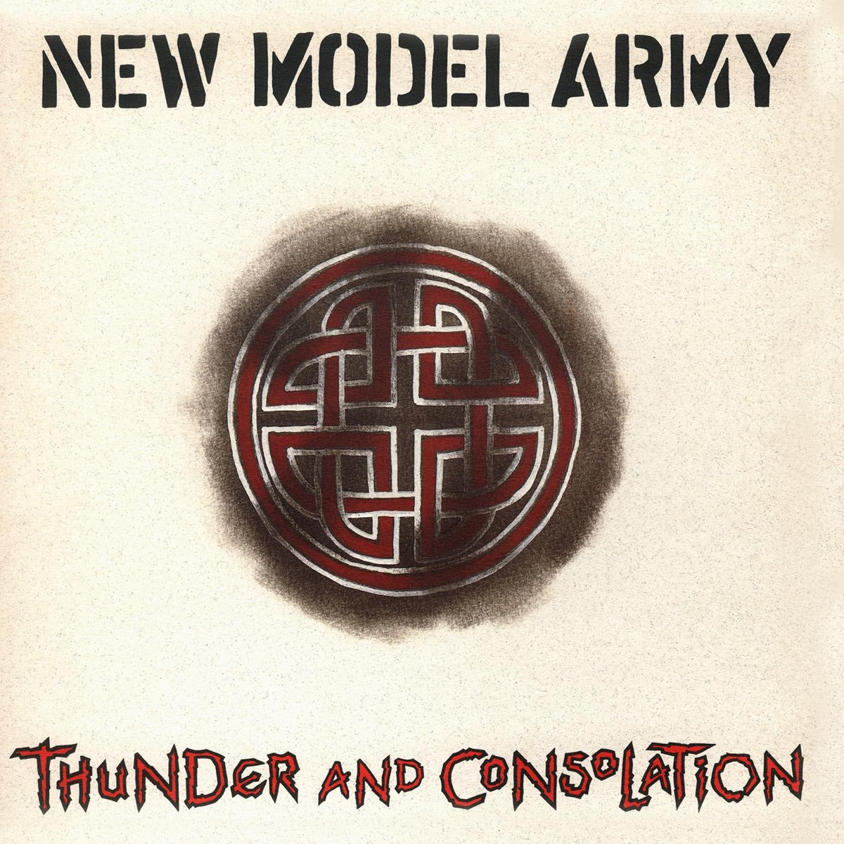 New Model Army — Thunder and Consolation, vinyl LP album cover