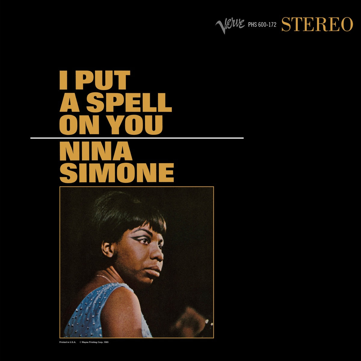 Nina Simone — I Put a Spell On You, vinyl LP album cover