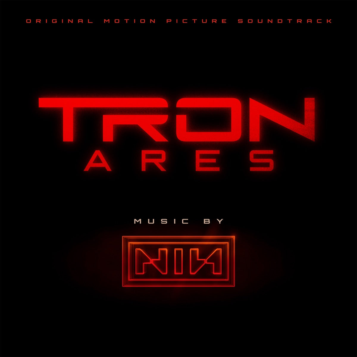 Nine Inch Nails — TRON: Ares (Original Motion Picture Soundtrack), CD album cover