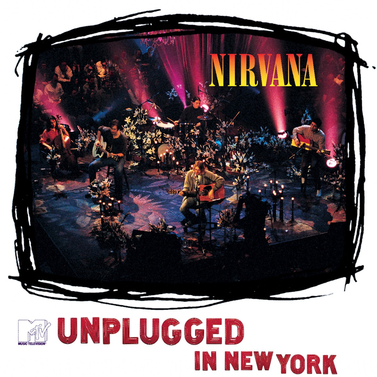 Nirvana — MTV Unplugged In New York (Live Acoustic) [25th Anniversary Edition], vinyl LP album cover