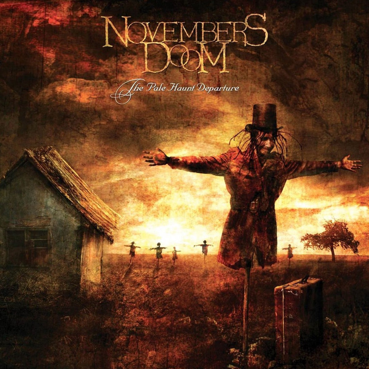 Novembers Doom — The Pale Haunt Departure, vinyl LP album cover