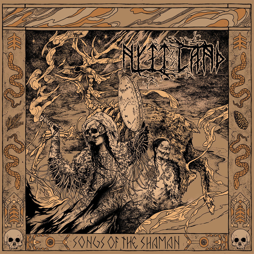 Nytt Land — Songs of the Shaman, vinyl LP album cover