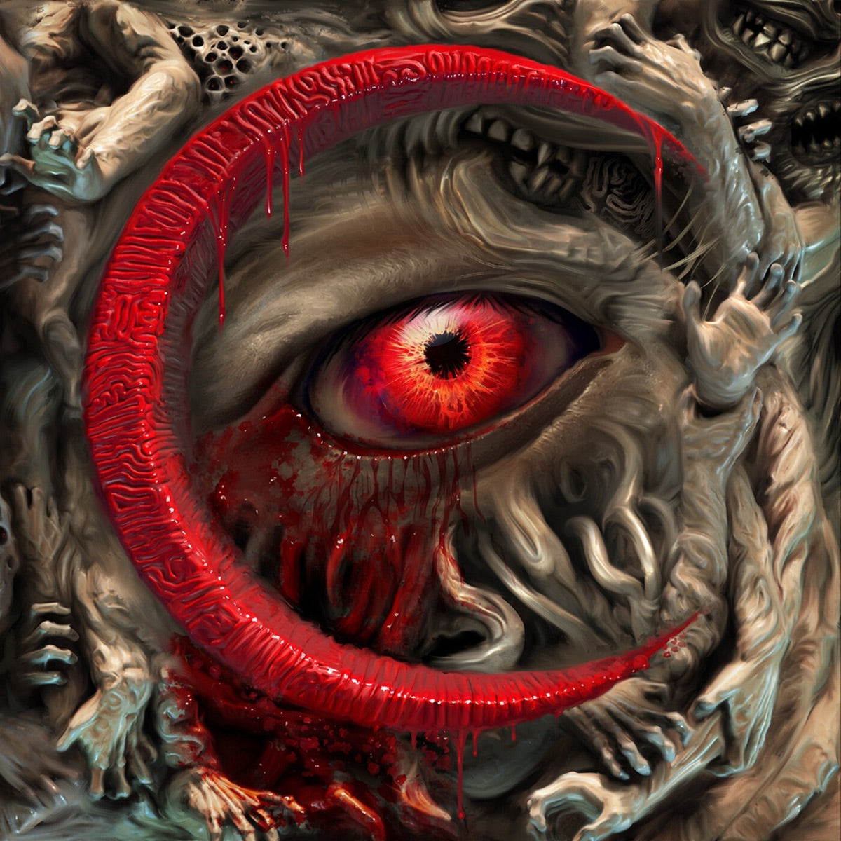 Oceano — Living Chaos, vinyl LP album cover