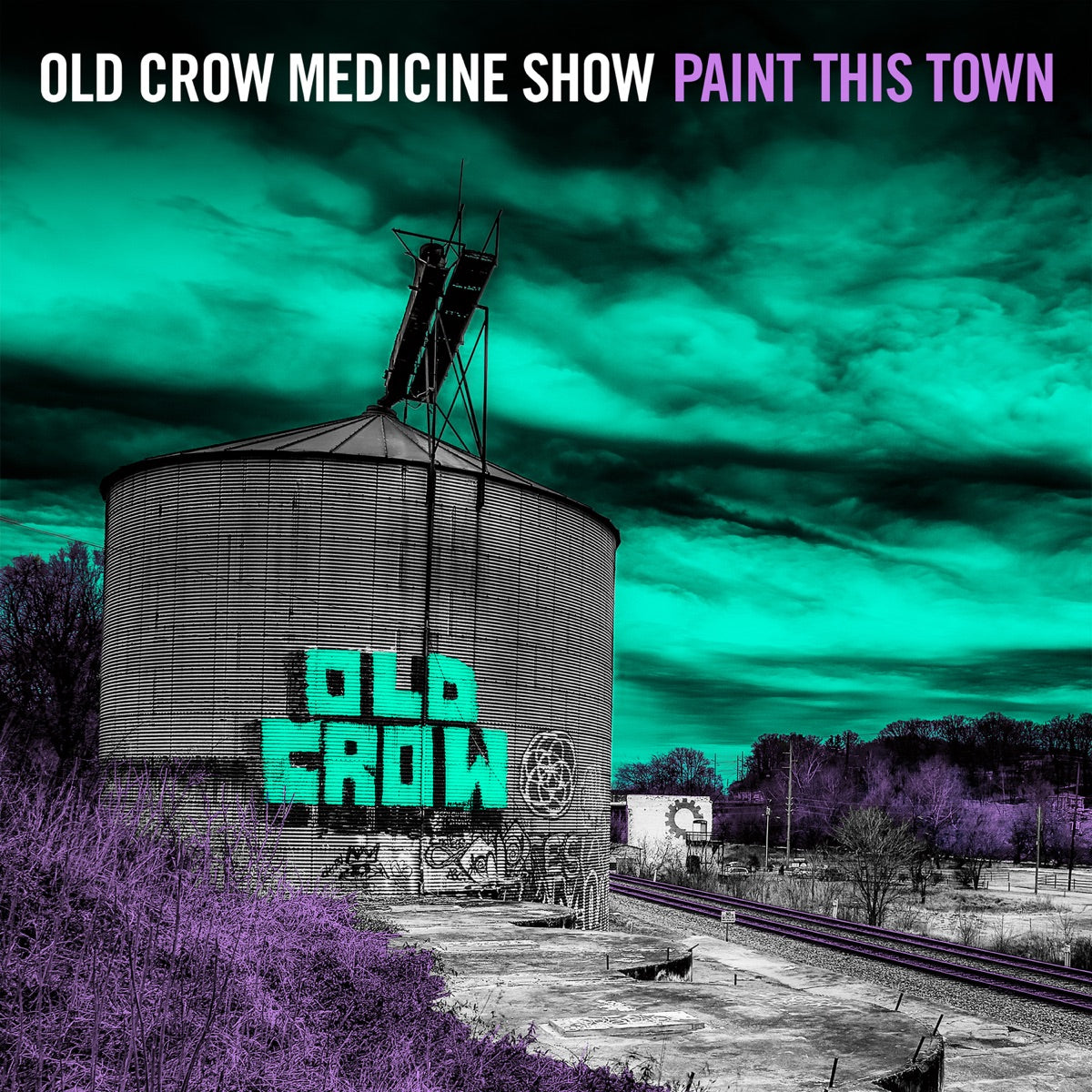 Old Crow Medicine Show — Paint This Town, vinyl LP album cover