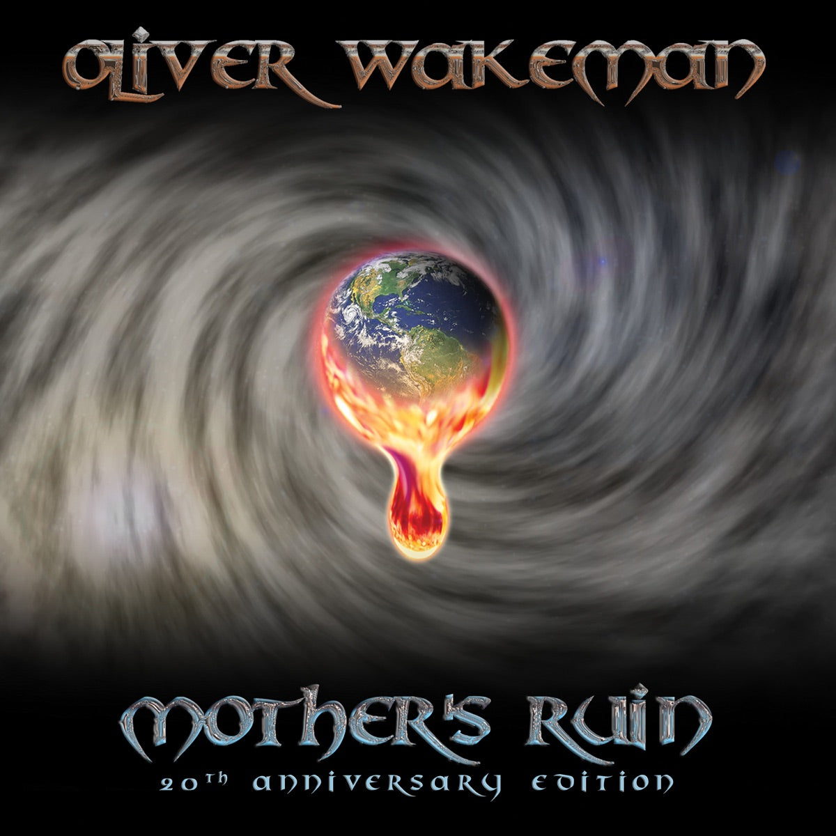 Oliver Wakeman — Mother's Ruin, vinyl LP album cover