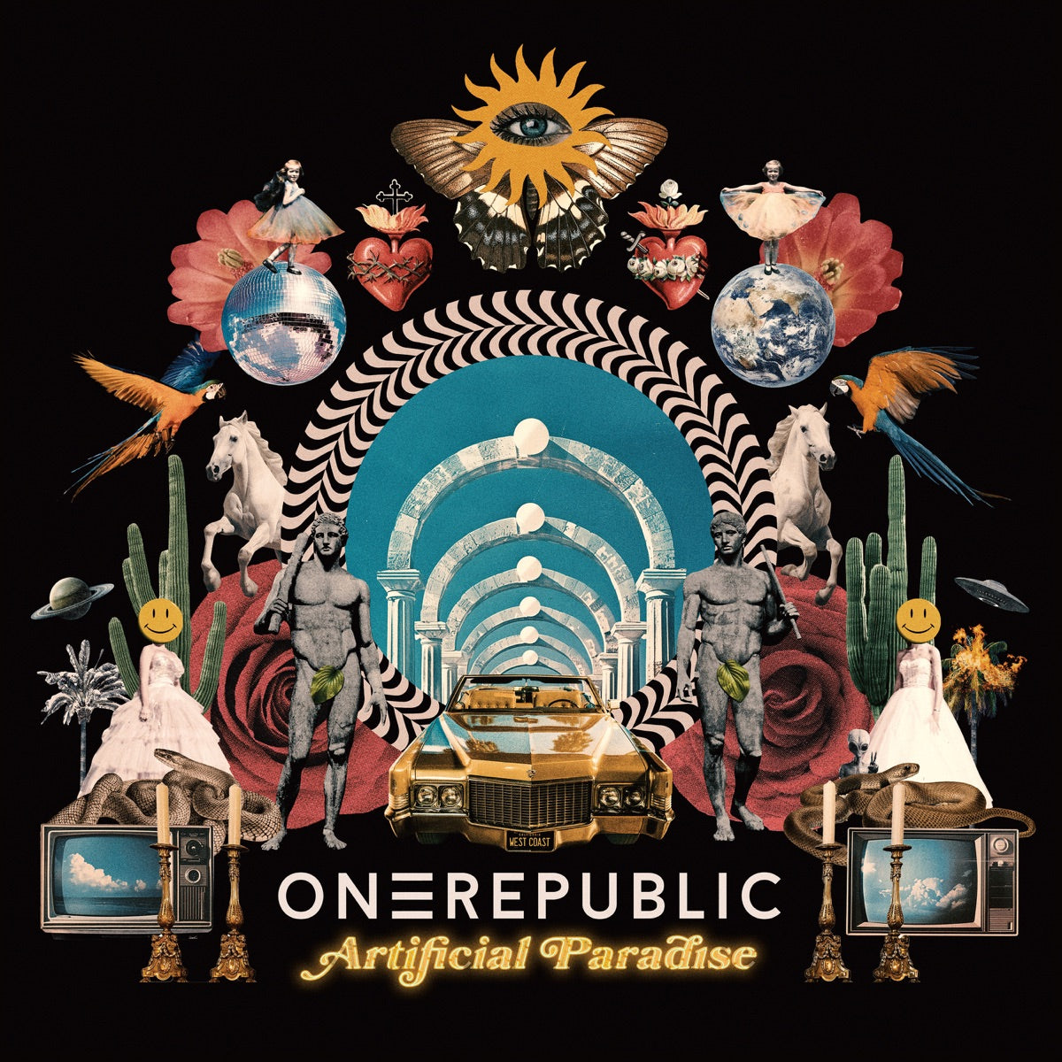OneRepublic — Artificial Paradise (Deluxe), vinyl LP album cover
