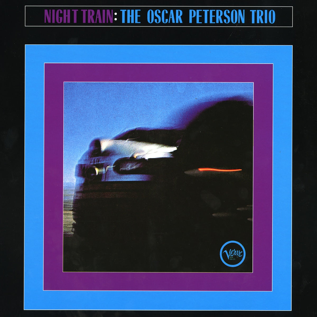 Oscar Peterson — Night Train, vinyl LP album cover