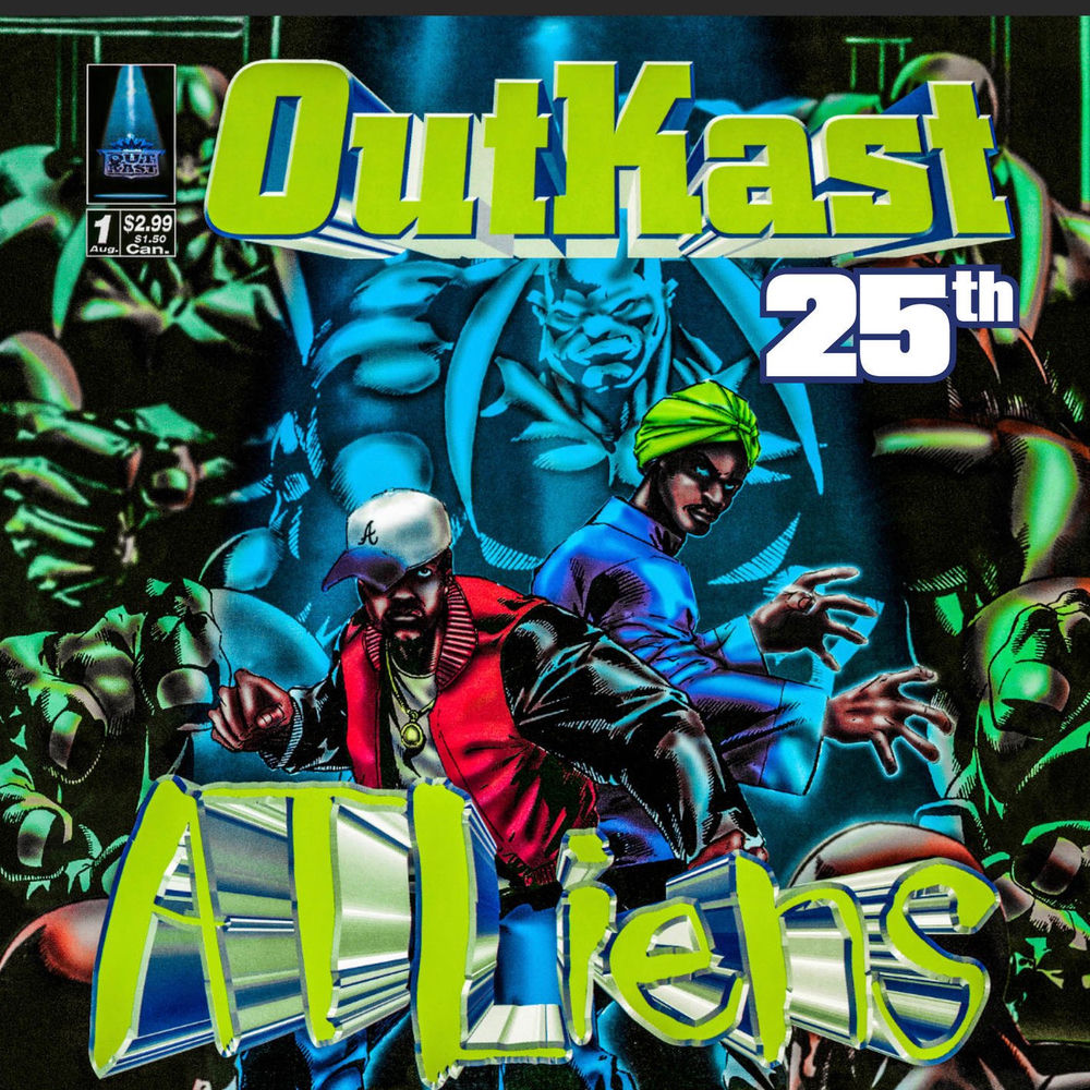 OutKast — ATLiens (25th Anniversary Deluxe Edition), vinyl LP album cover