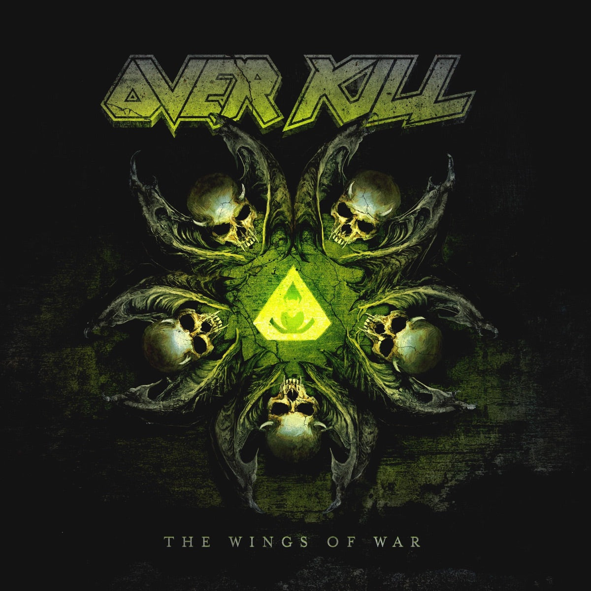 Overkill — The Wings of War, vinyl LP album cover
