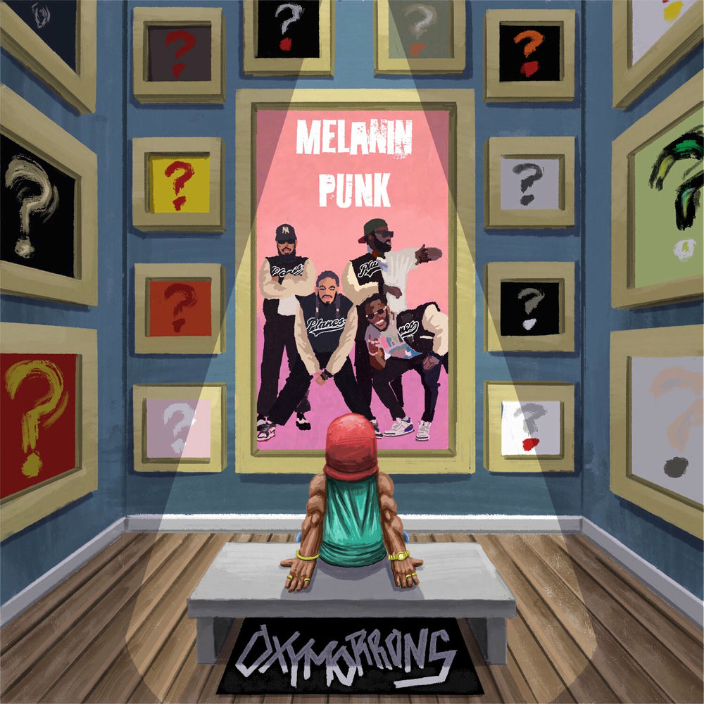 Oxymorrons — Melanin Punk, vinyl LP album cover