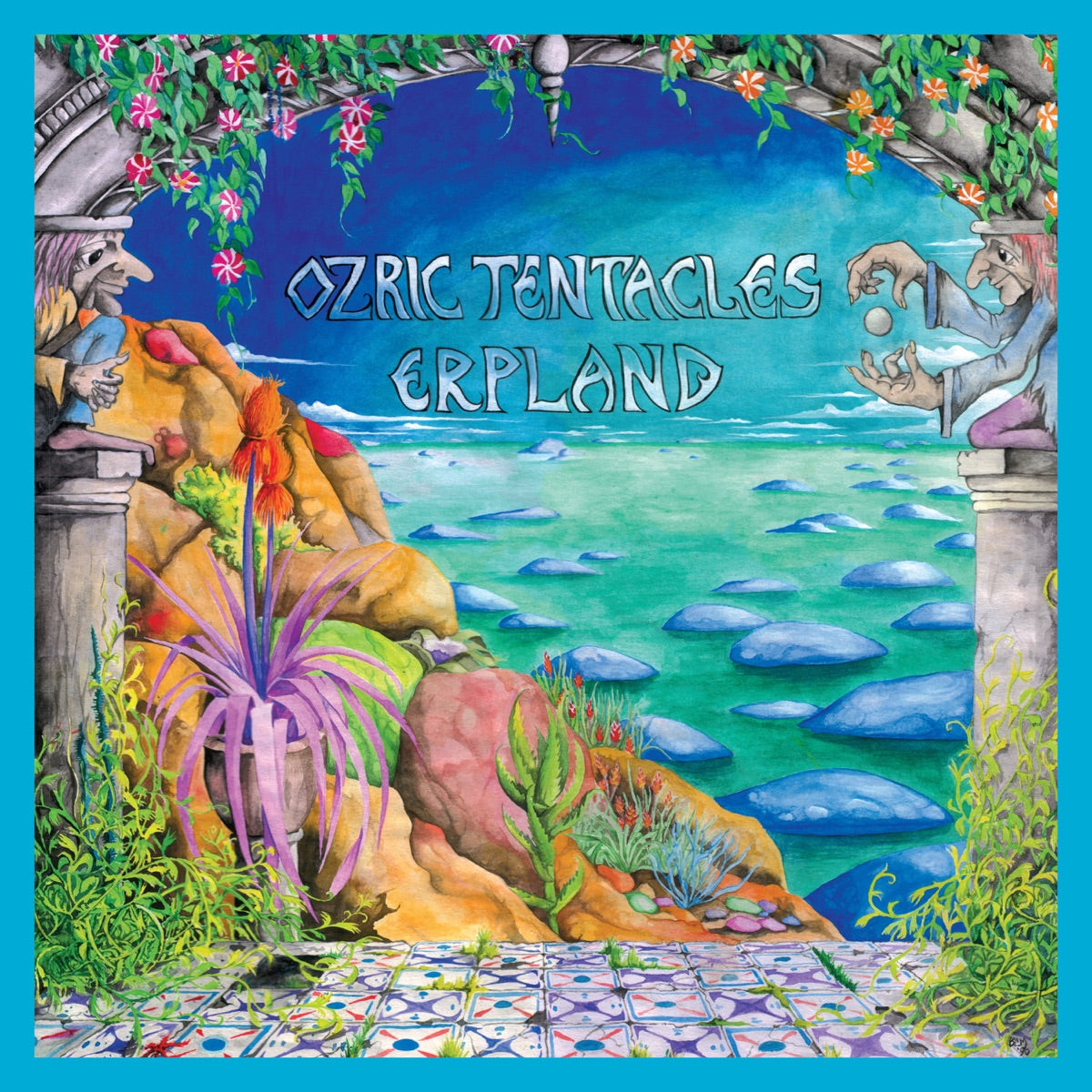 Ozric Tentacles — Erpland (2020 Ed Wynne Remaster), vinyl LP album cover