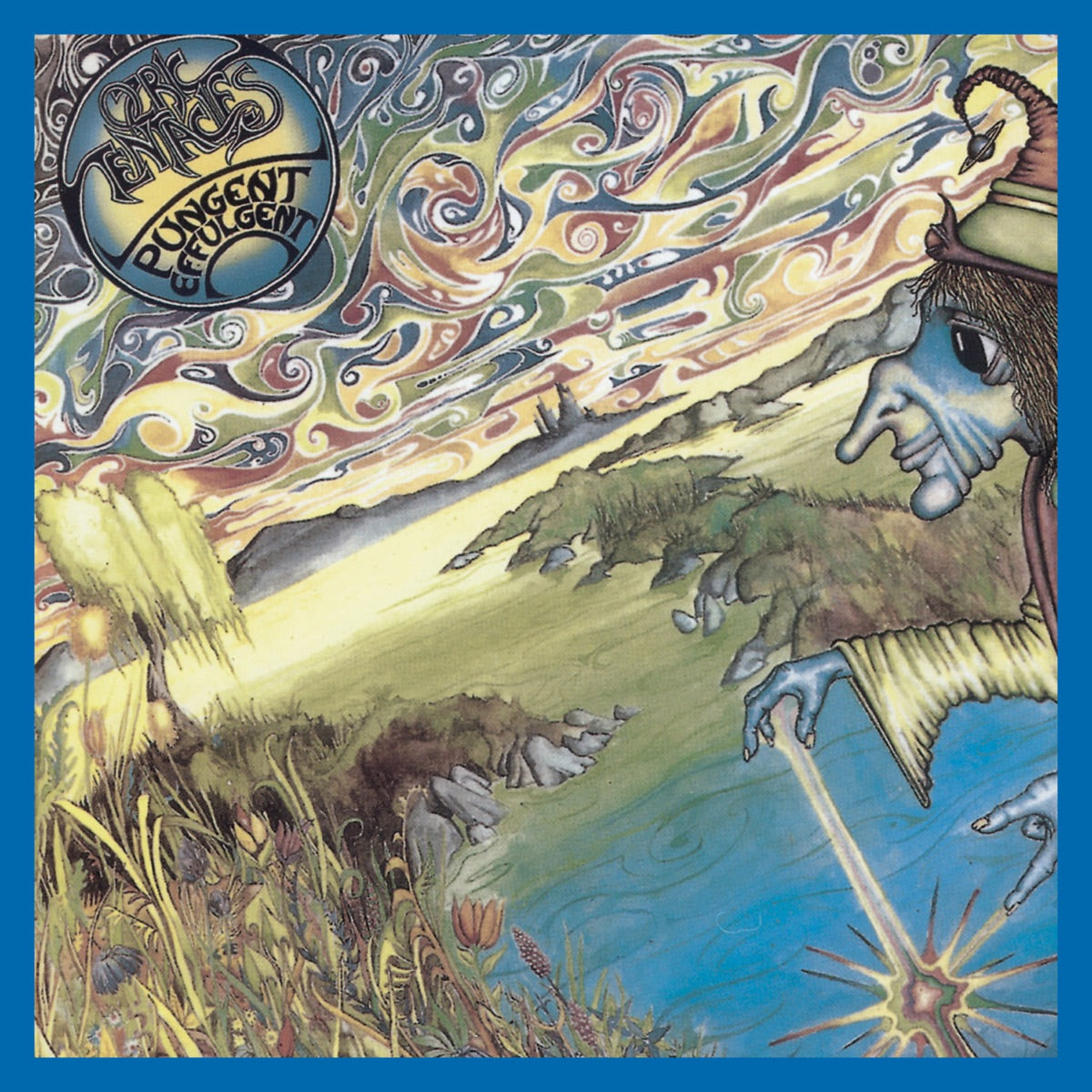 Ozric Tentacles — Pungent Effulgent (2020 Ed Wynne Remaster), vinyl LP album cover