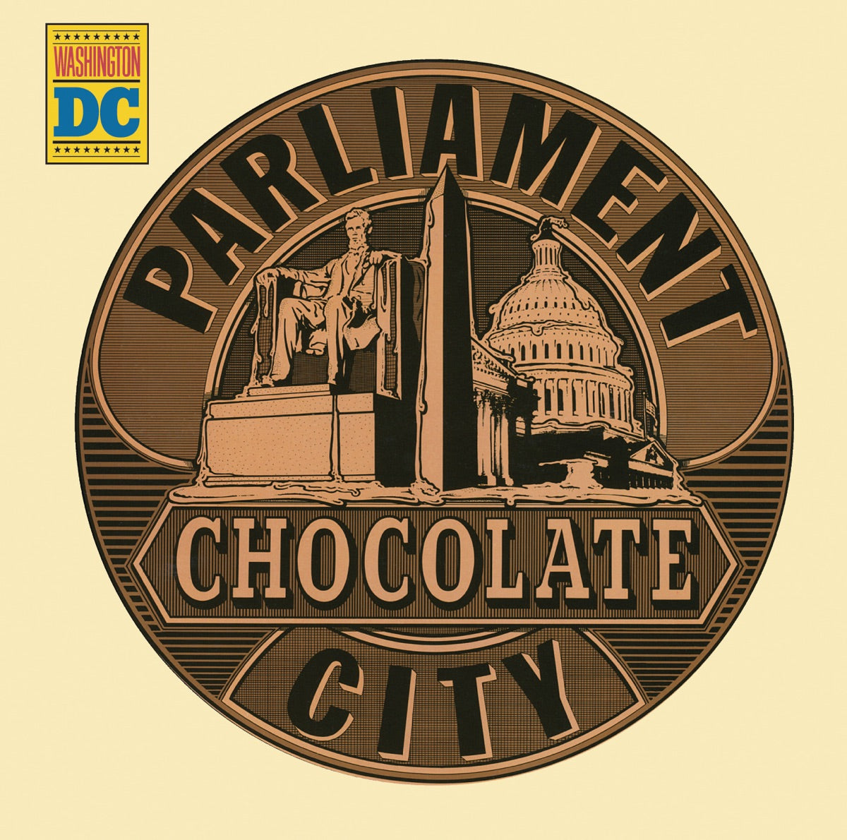 Parliament — Chocolate City (Expanded Edition), vinyl LP album cover