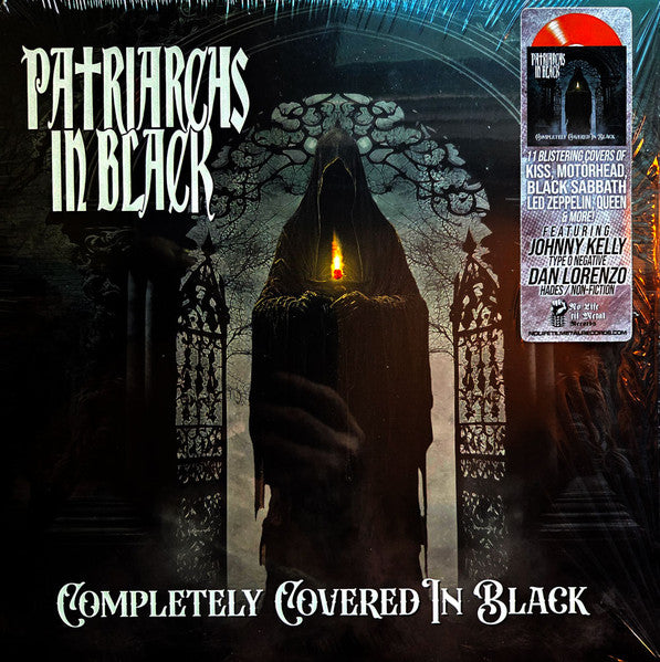 Patriarchs In Black — Completely Covered In Black, vinyl LP album cover