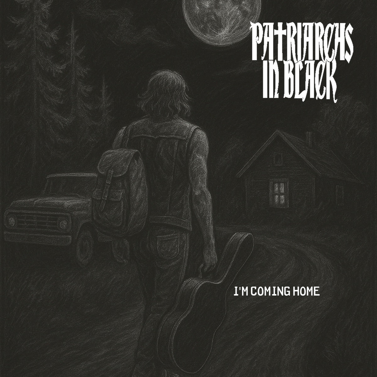 Patriarchs in Black — I'm Coming Home - Single, vinyl LP album cover