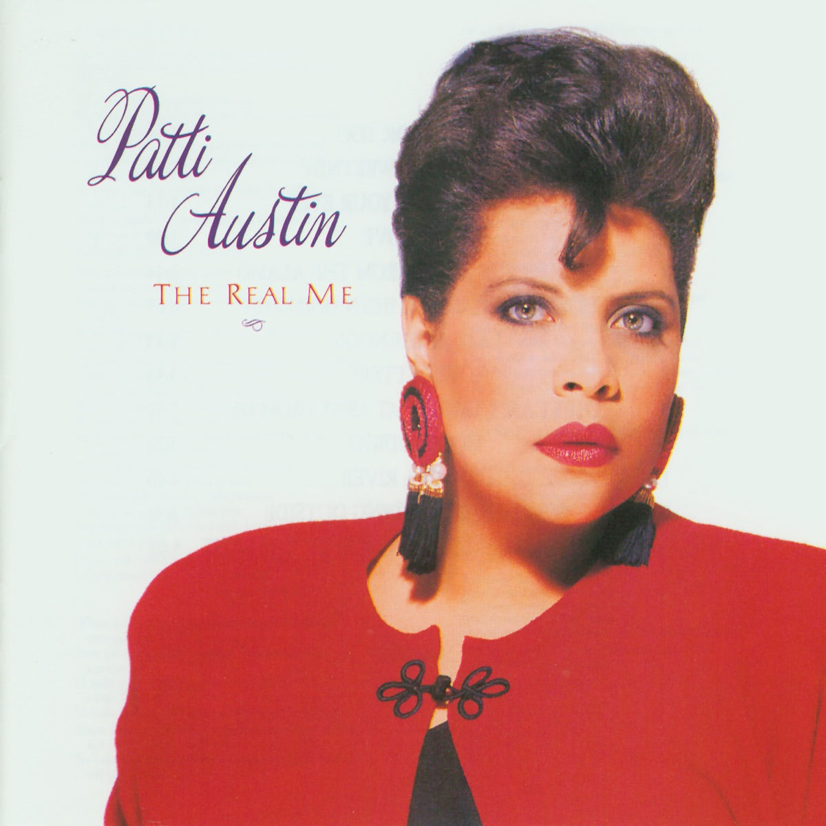 Patti Austin — The Real Me, vinyl LP album cover