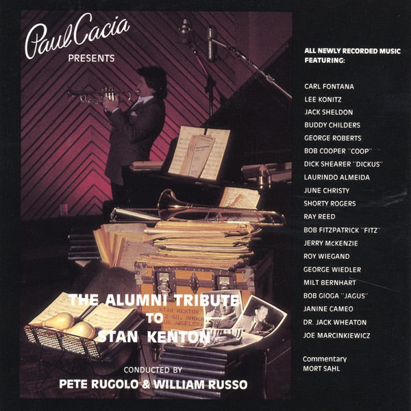 Paul Cacia — The Alumni Tribute to Stan Kenton, vinyl LP album cover