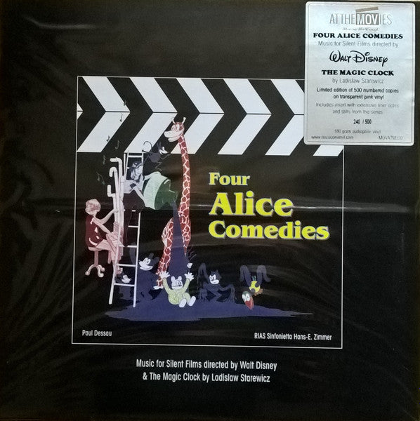 Paul Dessau — Four Alice Comedies, vinyl LP album cover
