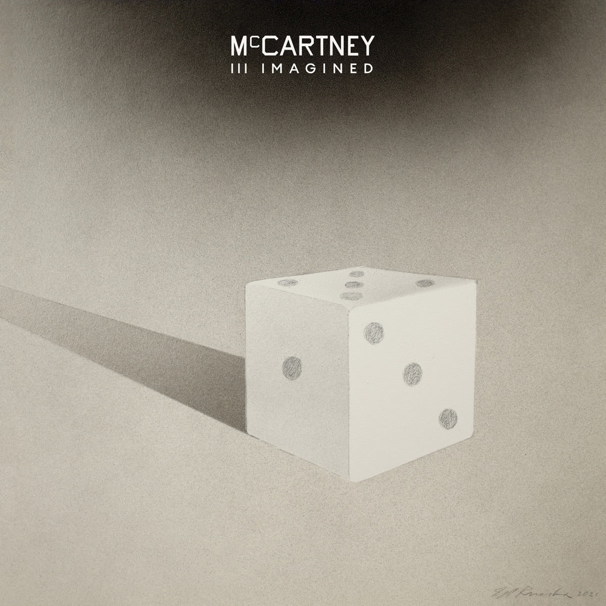 Paul McCartney — McCartney III Imagined, vinyl LP album cover