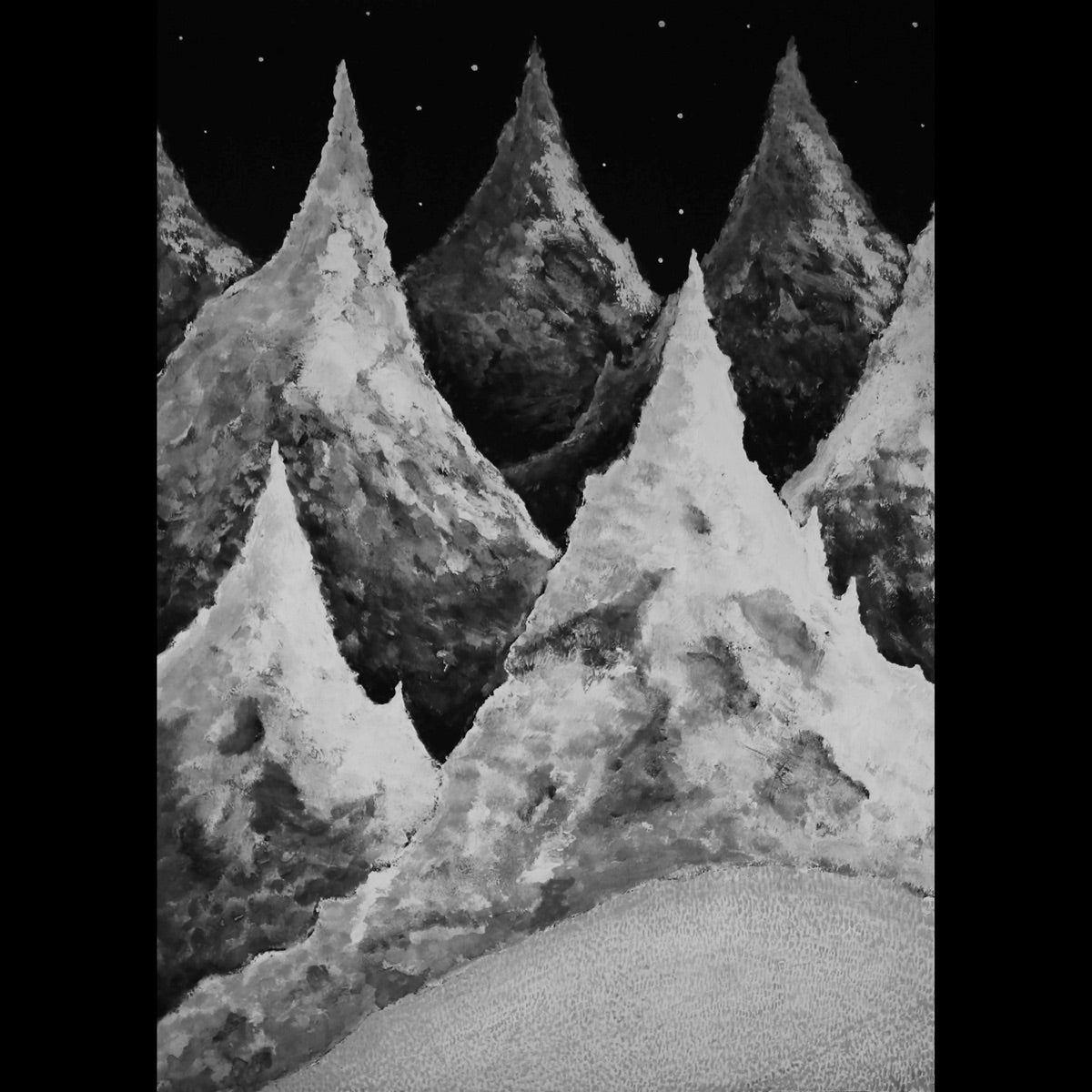 Paysage d'Hiver — Die Berge, vinyl LP album cover
