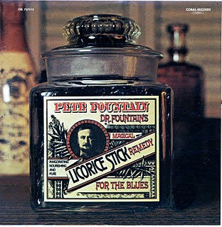 Pete Fountain — Dr. Fountain's Magical Licorice Stick Remedy For The Blues, vinyl LP album cover