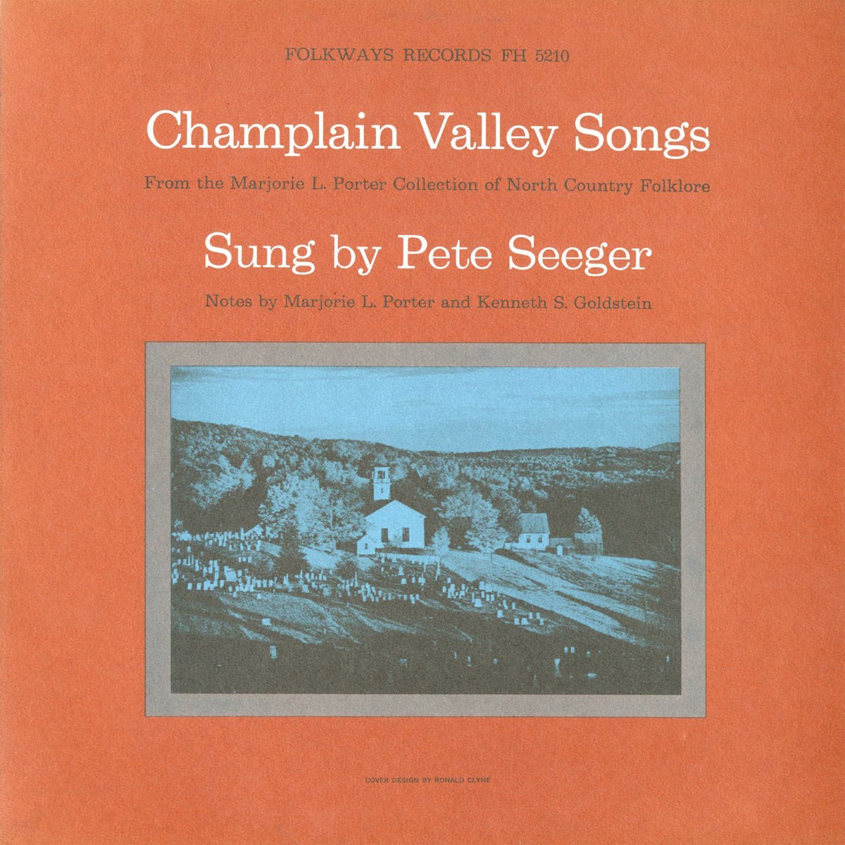Pete Seeger — Champlain Valley Songs, vinyl LP album cover