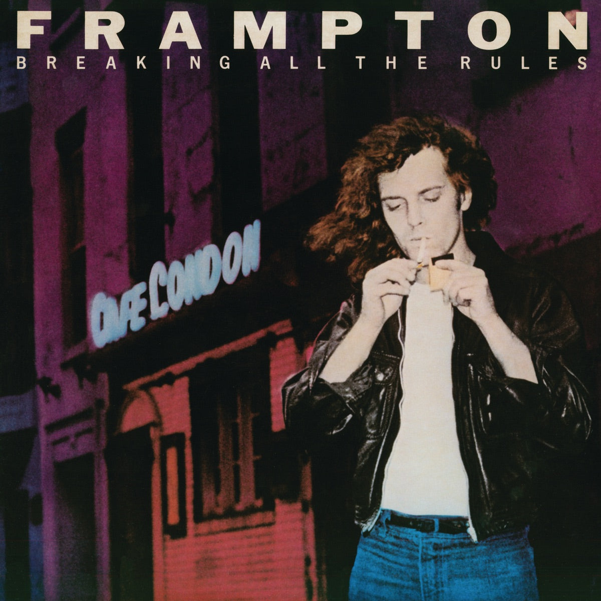 Peter Frampton — Breaking All the Rules, vinyl LP album cover
