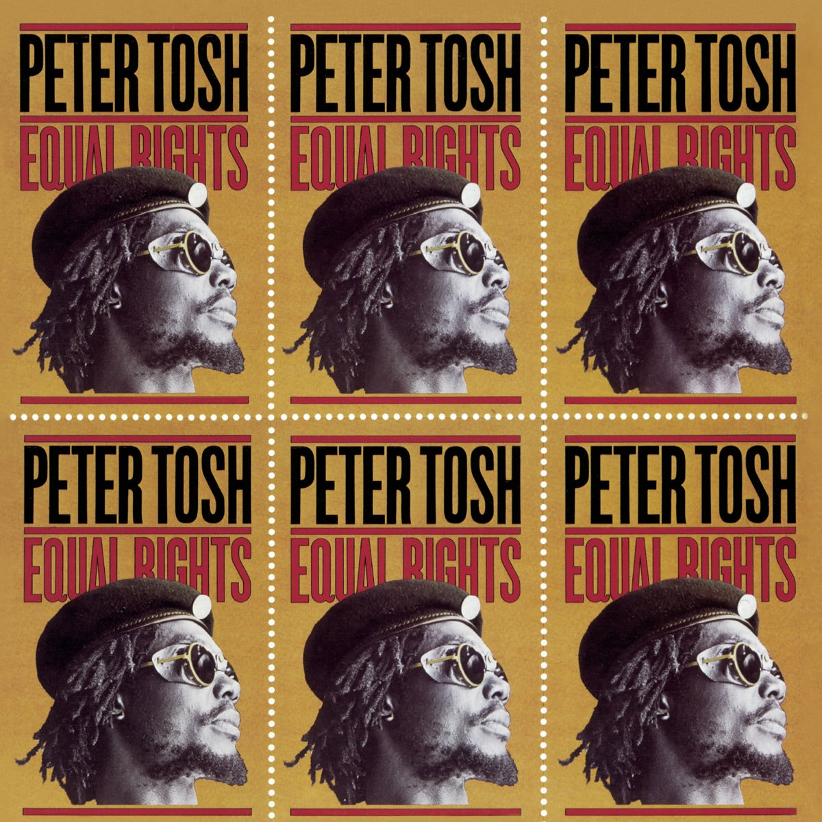 Peter Tosh — Equal Rights, vinyl LP album cover
