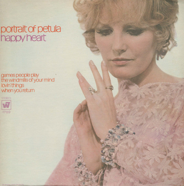 Petula Clark — Portrait Of Petula, vinyl LP album cover