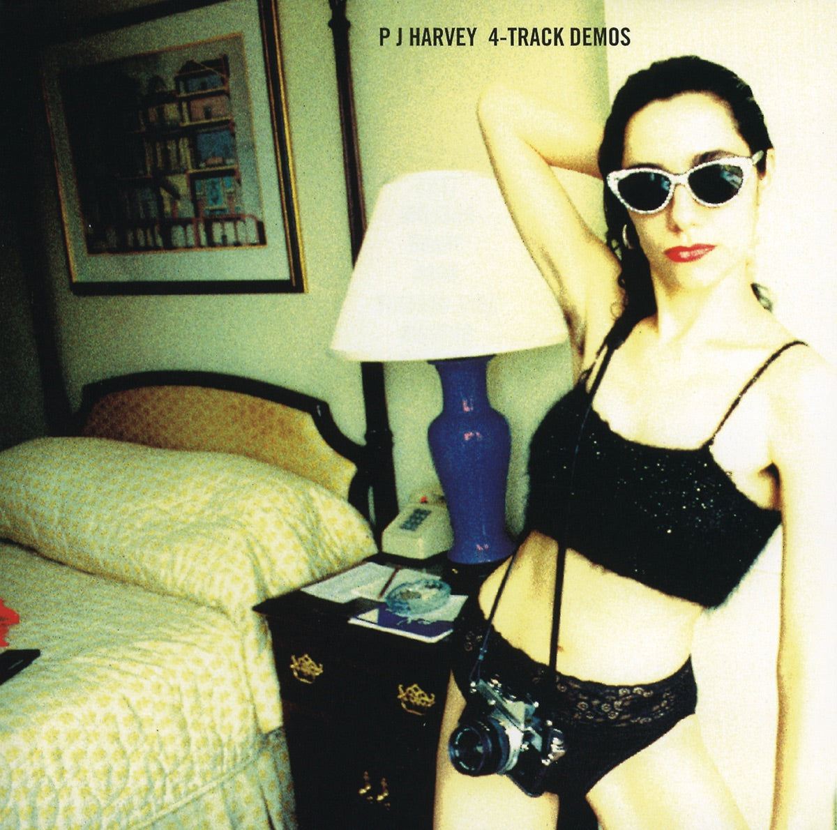 PJ Harvey — 4-Track Demos, vinyl LP album cover