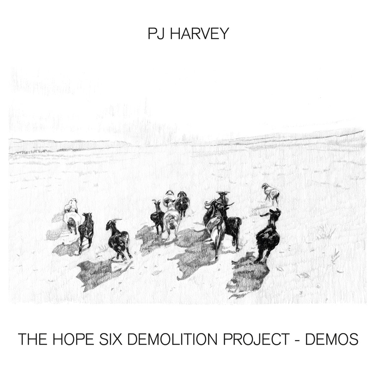 PJ Harvey — The Hope Six Demolition Project - Demos, vinyl LP album cover