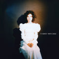 PJ Harvey — White Chalk, vinyl LP album cover