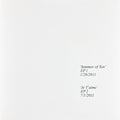Porches — Summer Of Ten + Je T'aime, vinyl LP album cover