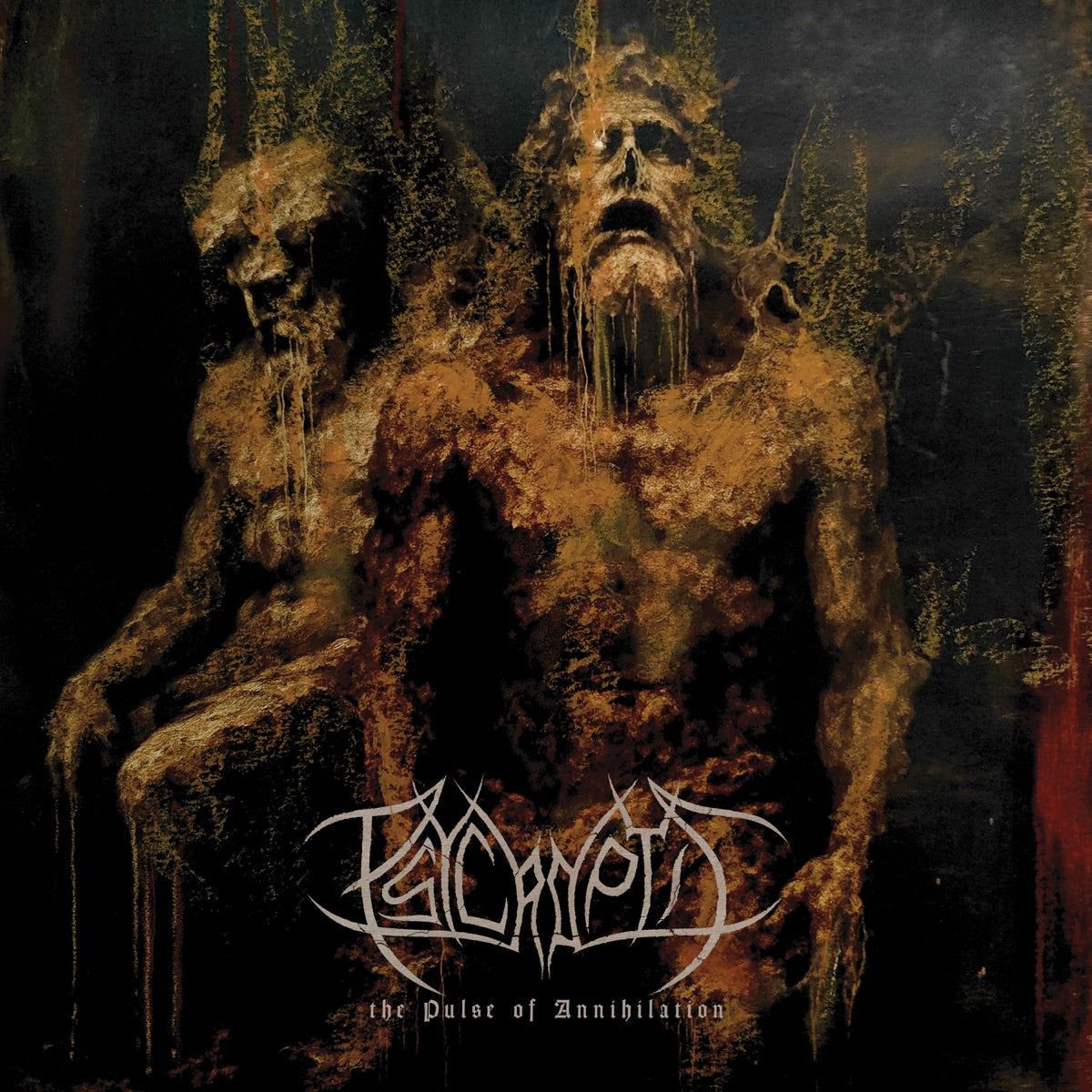Psycroptic — The Pulse of Annihilation, vinyl LP album cover