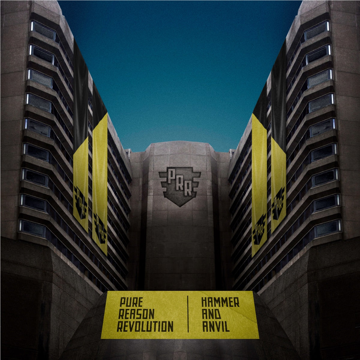 Pure Reason Revolution — Hammer and Anvil, vinyl LP album cover