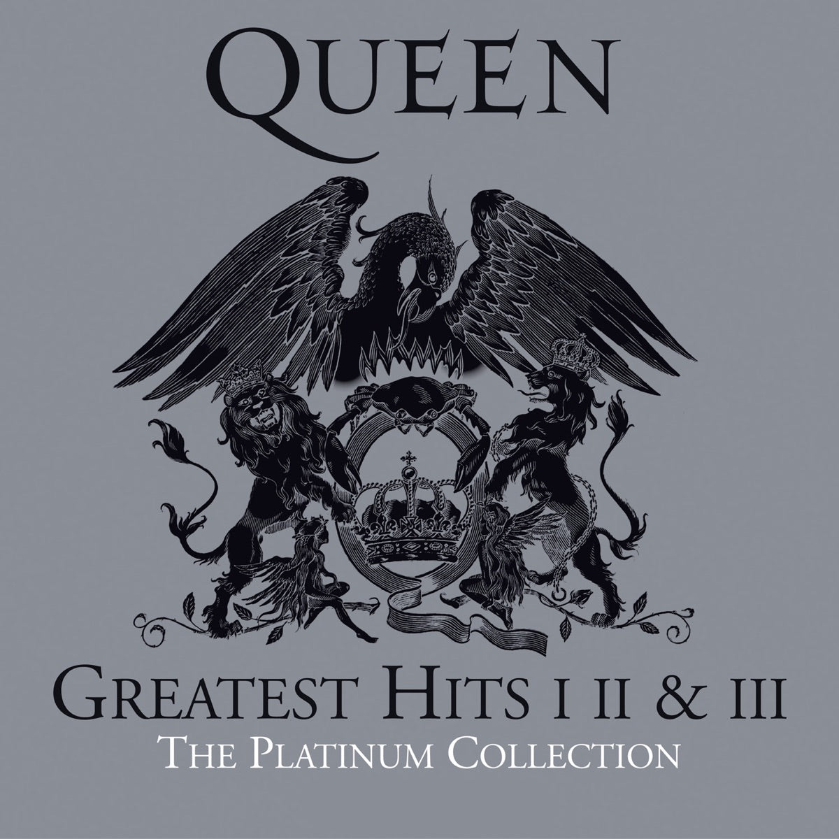Queen — Greatest Hits I, II & III: The Platinum Collection, 7-inch vinyl single album cover