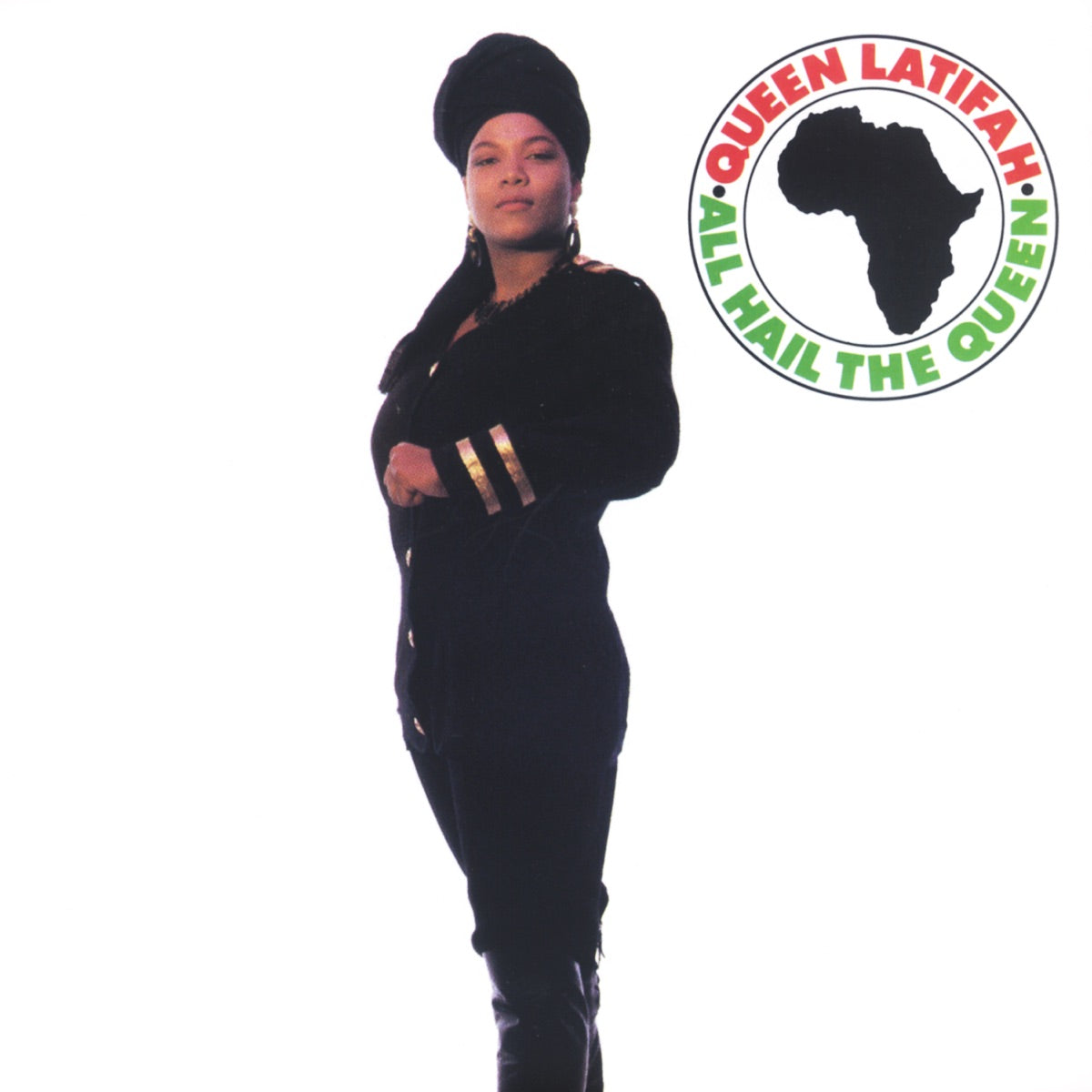 Queen Latifah — All Hail the Queen, vinyl LP album cover