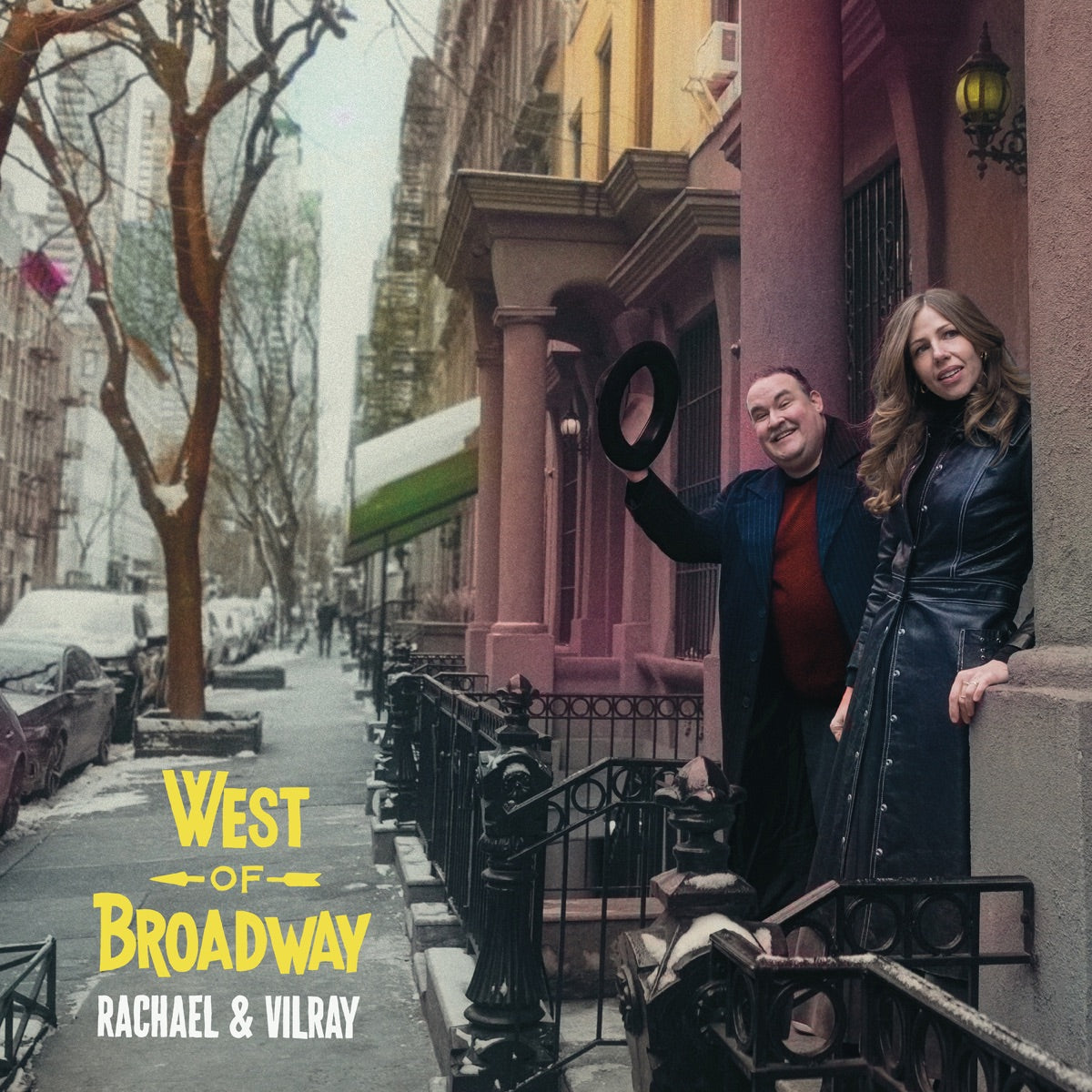 Rachael & Vilray — West of Broadway, vinyl LP album cover